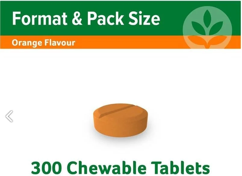 قرص جویدنی ویتامین ث 500 میلی گرم بدون شکر سنویس، 300 عدد