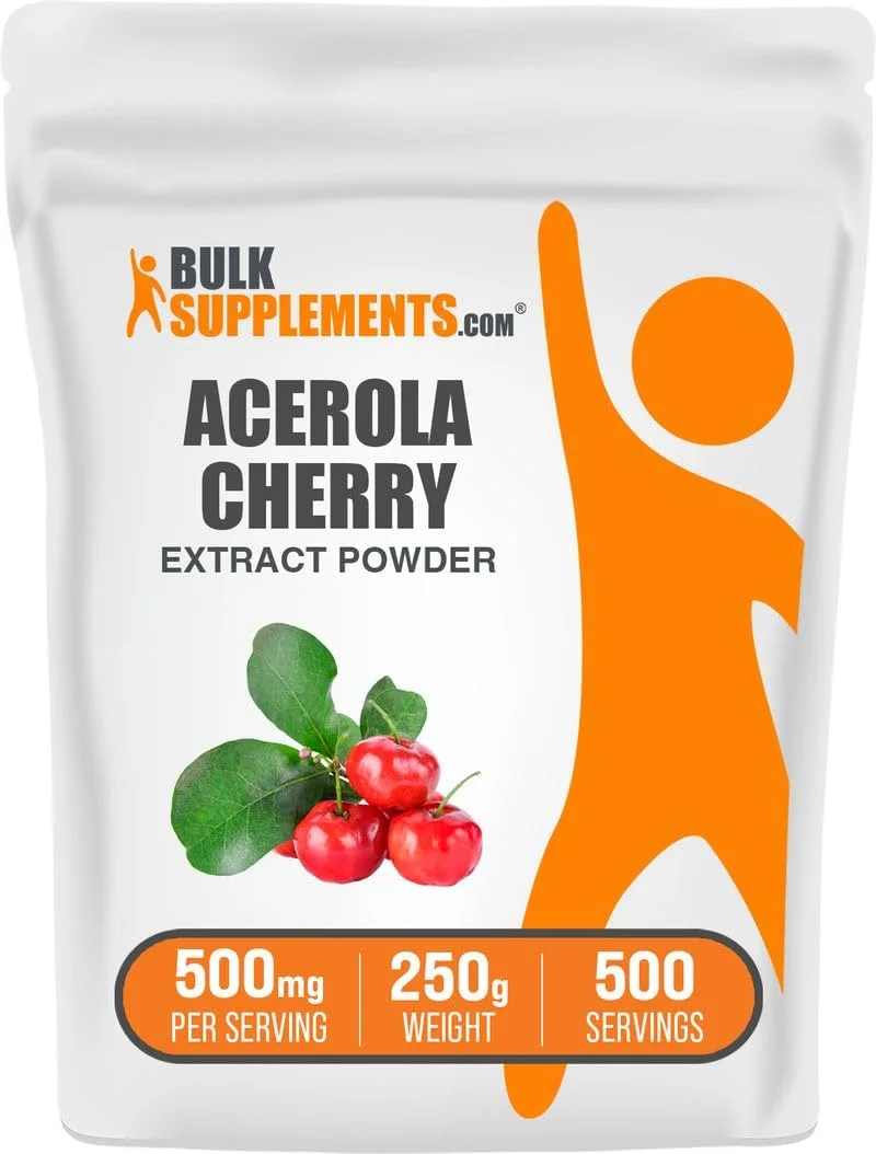 عصاره گیلاس آسرولا BULKSUPPLEMENTS.COM (250 گرم - 8.8 اونس)