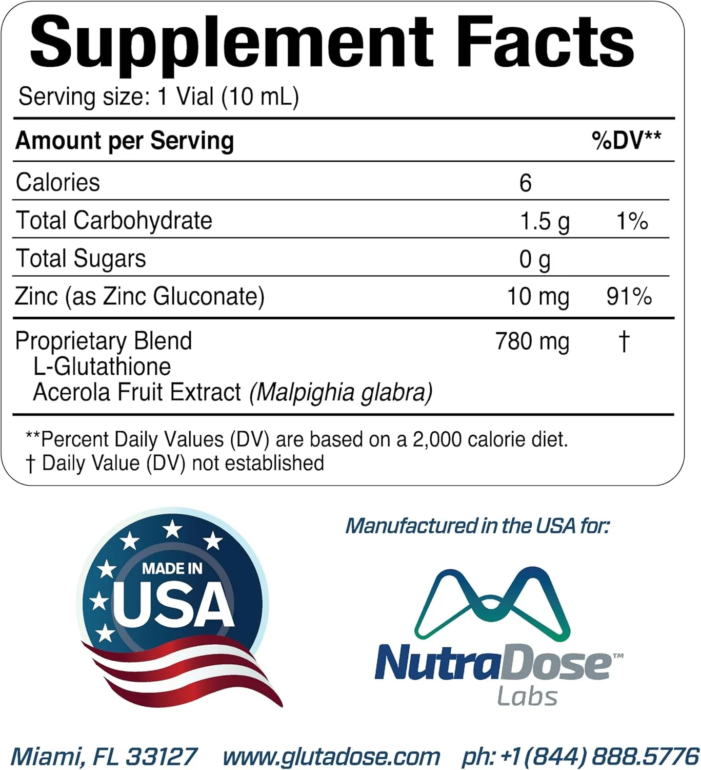 محلول خوراکی گلوتاتیون، ویتامین C، زینک BioDose Pharma GlutaDose Wellness - 12000 میلی گرم، 300 میلی لیتر