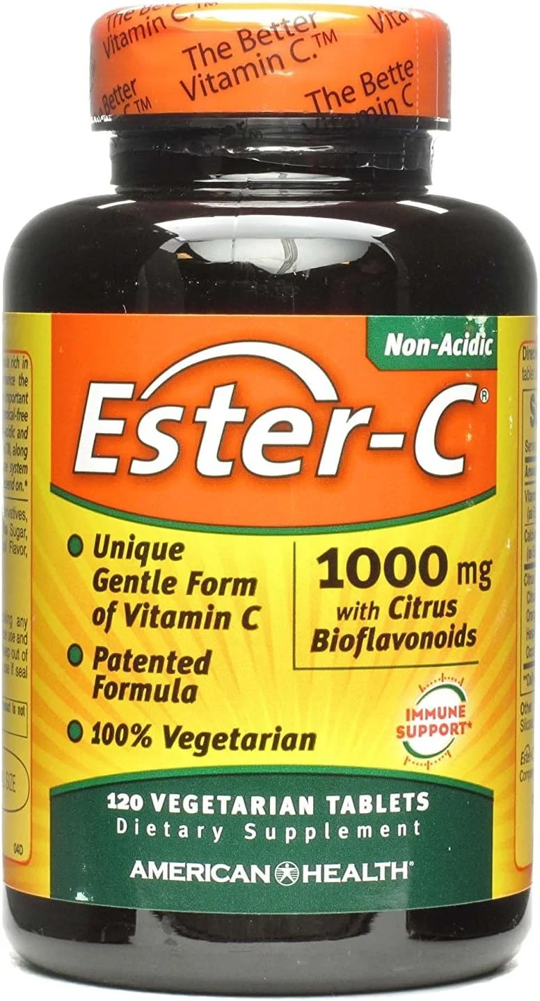 استر-سی امریکن هلث 1000 میلی گرم به همراه بیوفلاونوئیدهای مرکبات