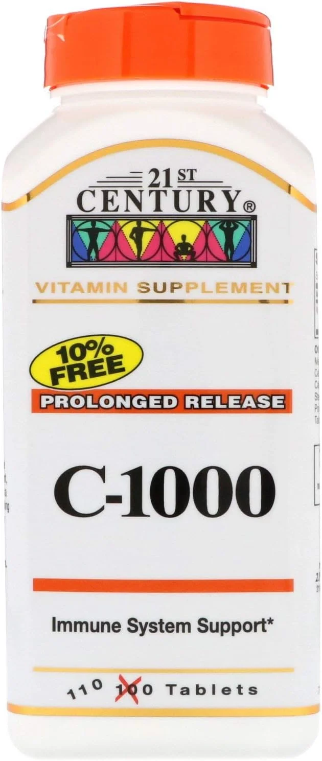 کپسول های رهش زمانی ویتامین C قرن بیست و یکم