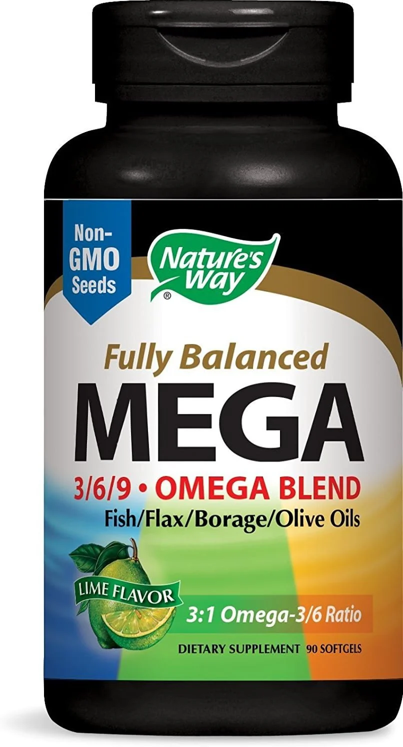 مگا ای‌اف‌ای بلند Nature's Way، 90 سافت‌ژل 1350 میلی‌گرم