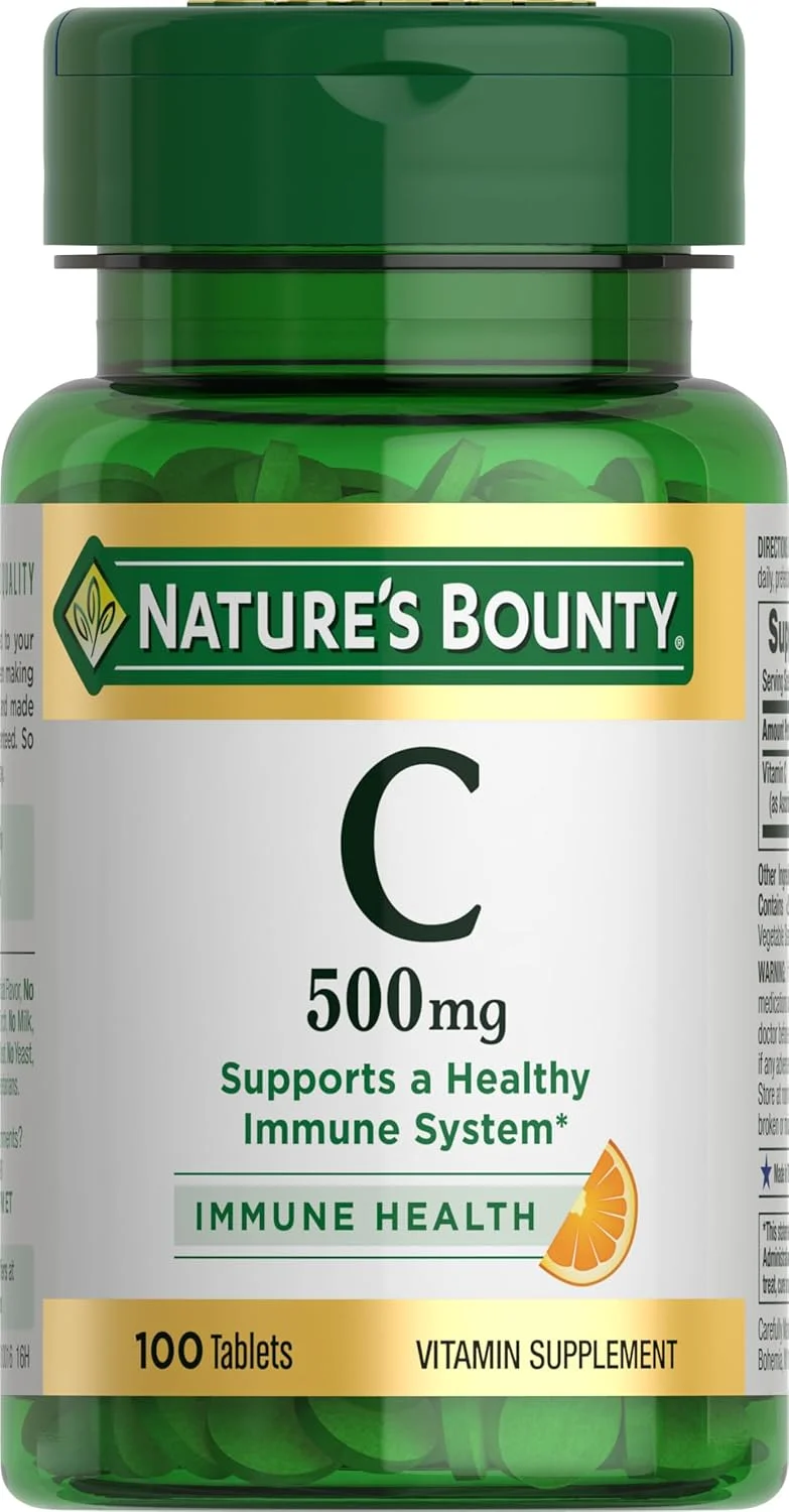 مکمل ویتامین C Nature's Bounty، 500 میلی گرم، 100 قرص