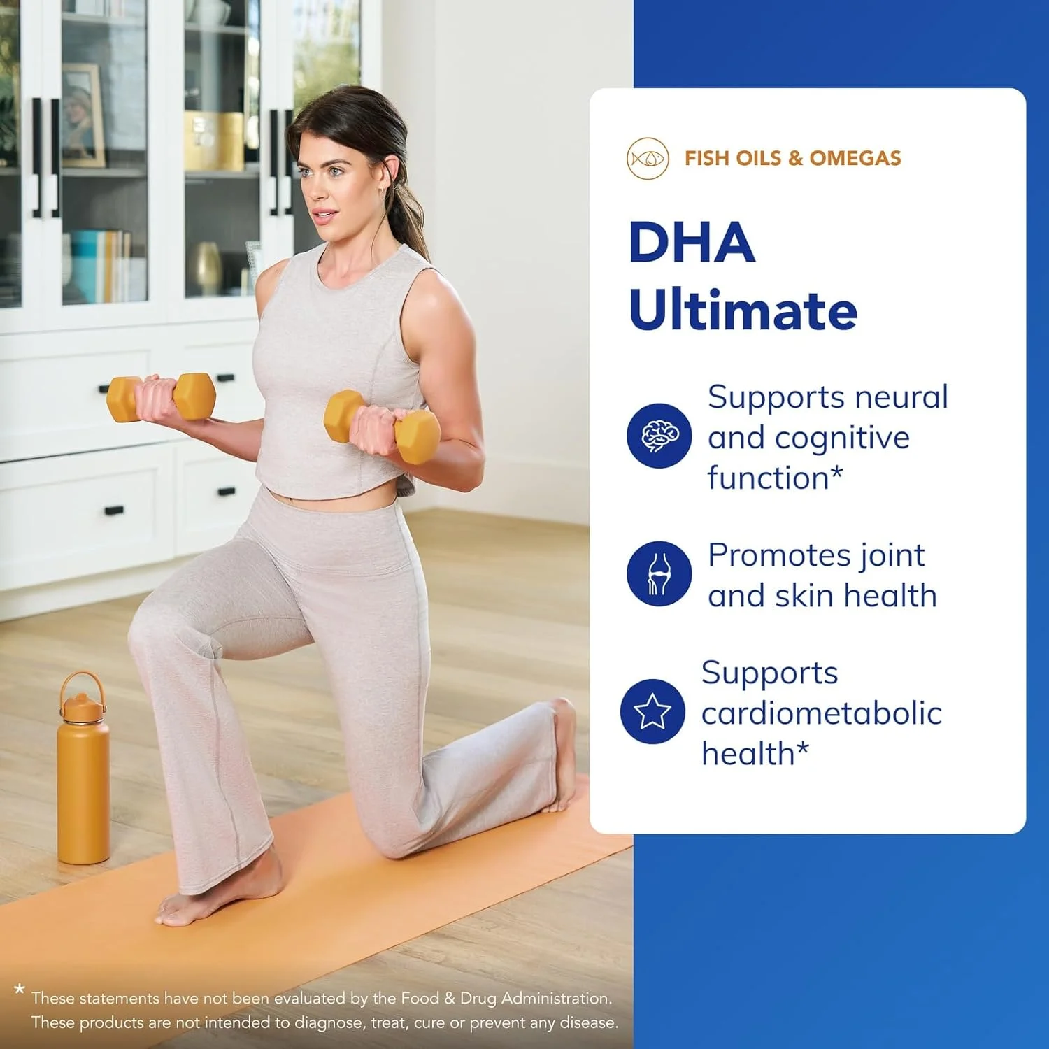 پیور انکپسولیشنز - DHA آلتیمیت - روغن ماهی DHA با عصاره فوق بحرانی CO2 سازگار با محیط زیست - 120 سافت ژل