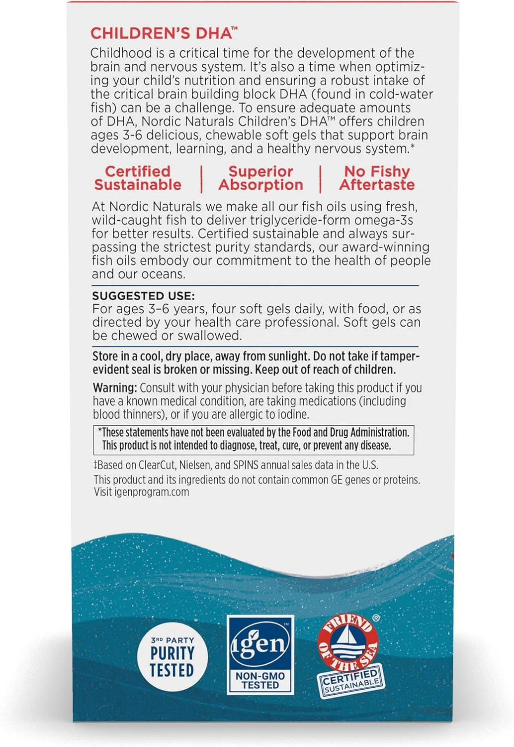 نوردیک نچرالز - سافت ژل های جویدنی DHA کودکان با طعم توت فرنگی، 250 میلی گرم، 180 عدد