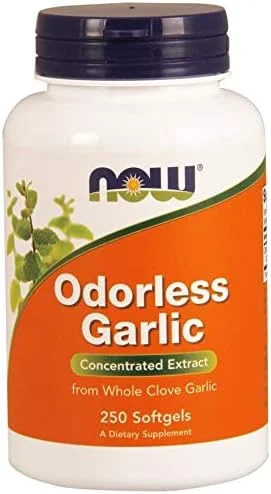 سیر بدون بوی ناو فودز - 250 سافت ژل