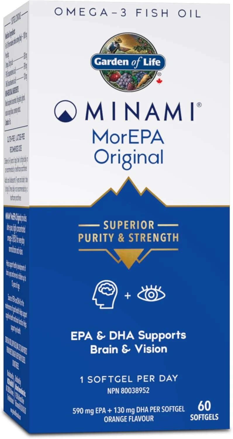 مینامی نوتریشن MorEPA Optimal EPA/DHA 60 سافت ژل