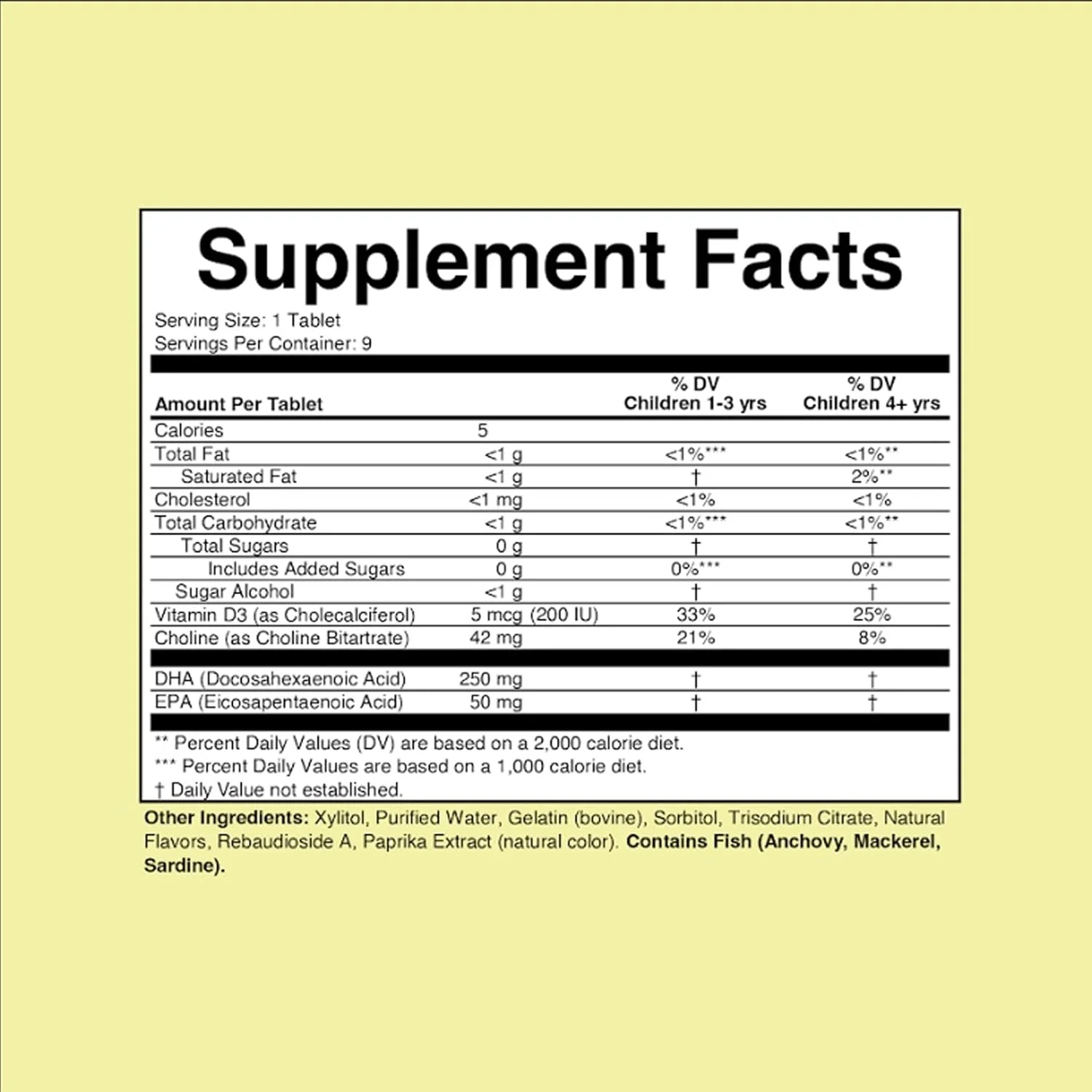 ChildLife امگا 3 DHA کولین سافت ملتس با طعم طبیعی پشن فروت، 27 عدد