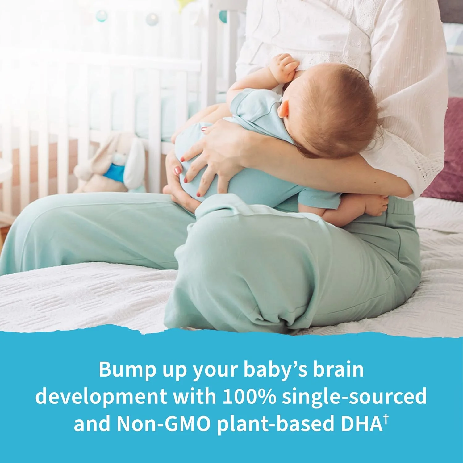 DHA دوران بارداری گیاهی دکتر فرموله شده Garden of Life | مکمل امگا 3 با 400 میلی گرم DHA + DPA | از امگا 3 جلبکی به شکل تری گلیسیرید | غیر GMO | وگان | 30 سافت ژل