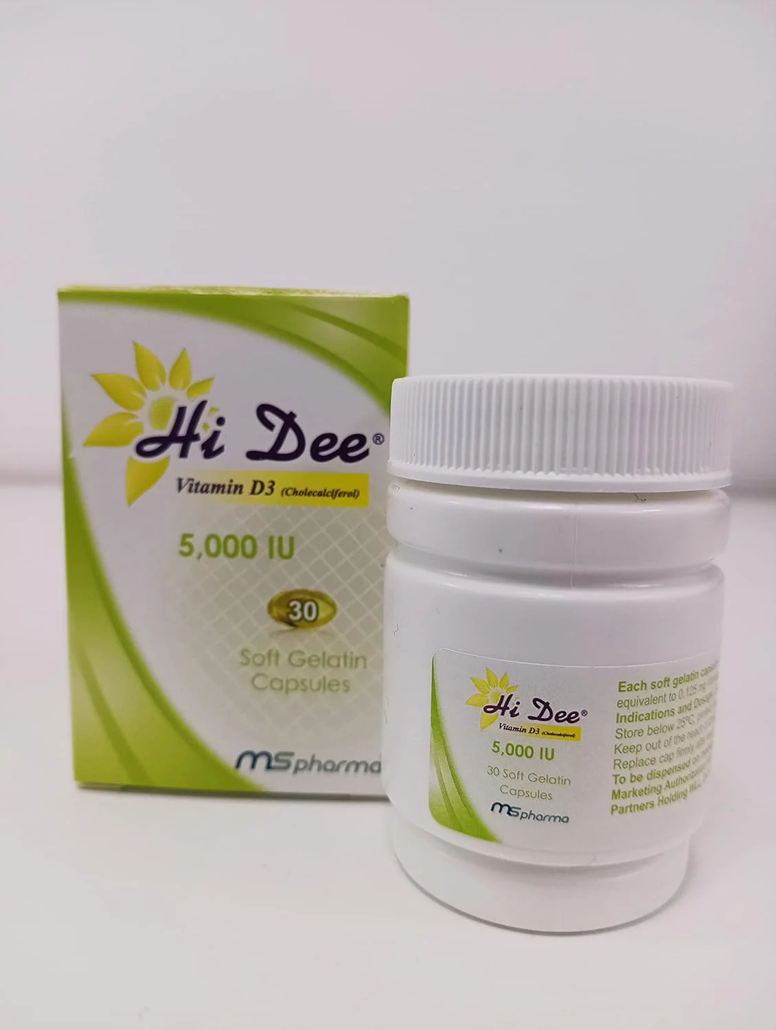 کپسول HI DEE 5,000 IU، 30 عددی کپسول HI DEE 5,000 IU، 30 عددی