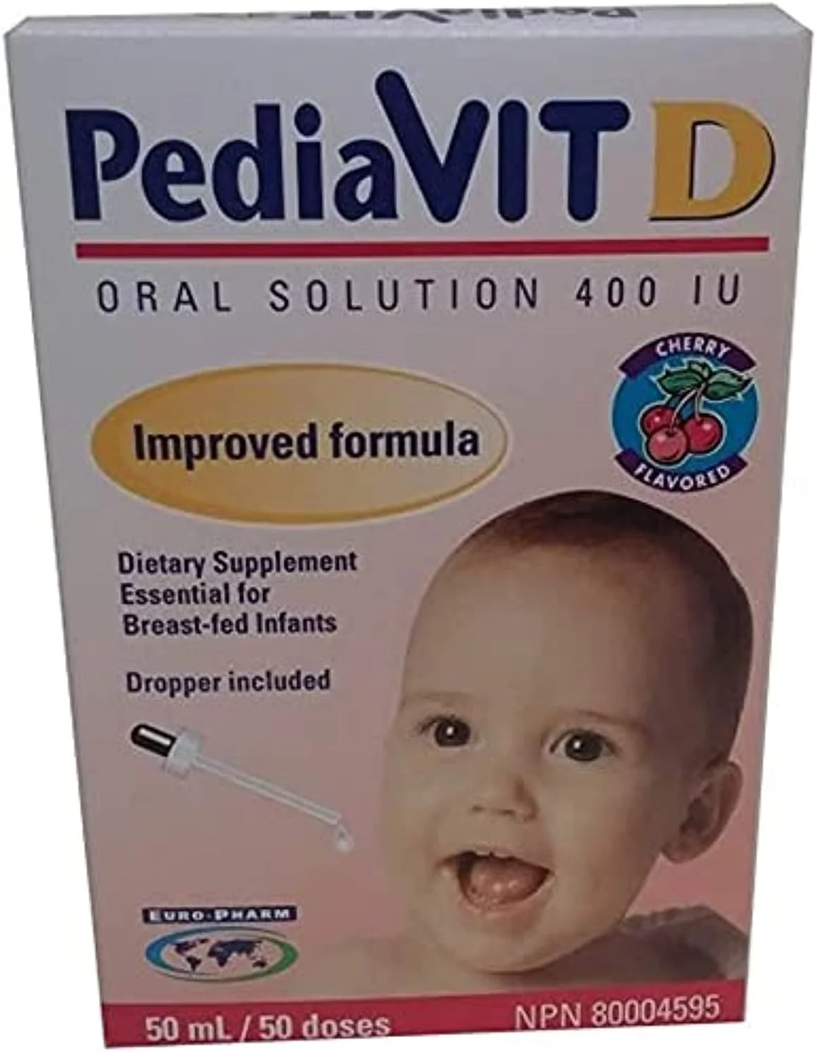 پدیویت ویتامین D 400 DHA/EPA قطره 30 میلی لیتر