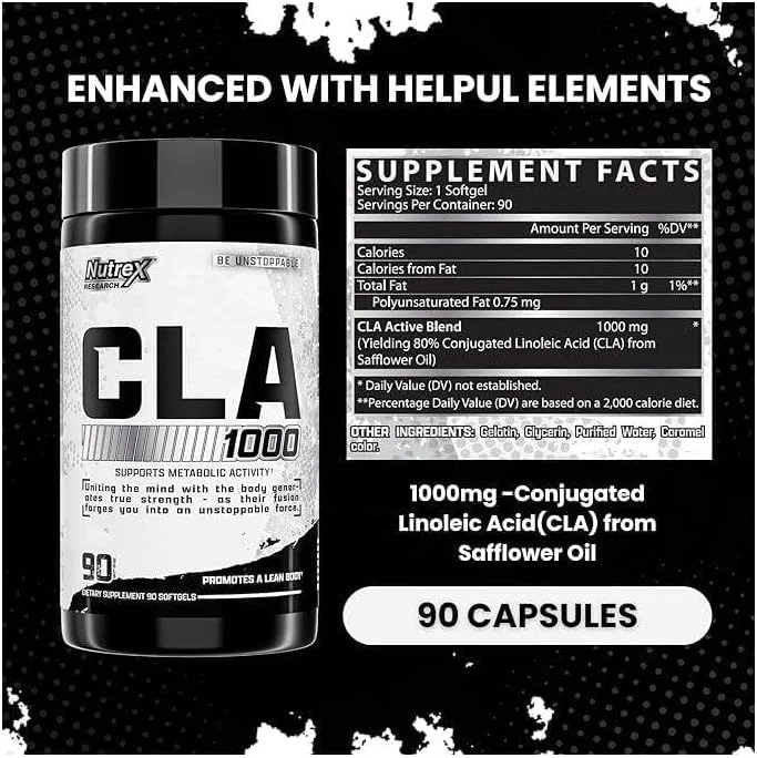 CLA ناترکس ریسرچ، 90 کپسول CLA ناترکس ریسرچ، 90 کپسول