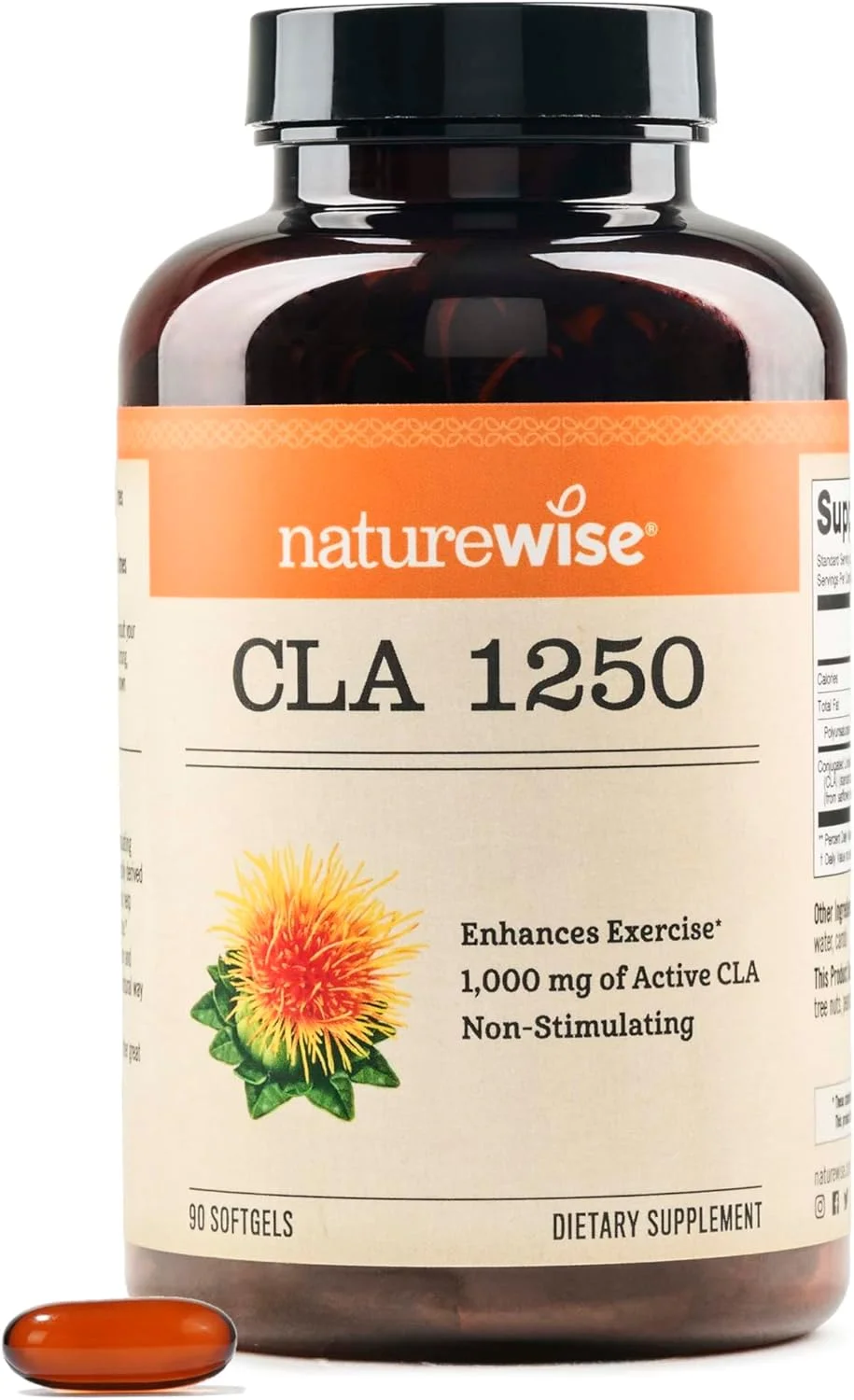 سی ال ای 1250 NatureWise، پشتیبانی از ورزش به طور طبیعی (تامین یک ماهه)، پشتیبانی از اهداف تناسب اندام، پشتیبانی از سطوح انرژی سالم. (90 عدد)