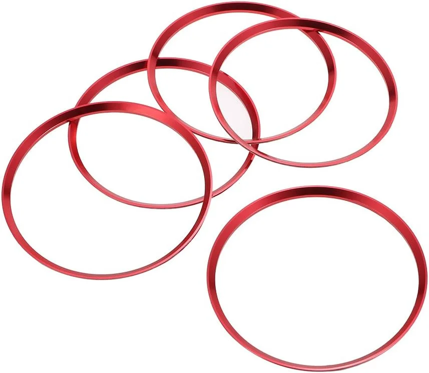 ۵ عدد حلقه تزئینی دریچه هوا برای مرسدس بنز CLA C117 CLA180 CLA200 CLA250 X156 GLA GLA200 GLA220