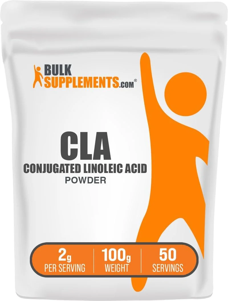 پودر لینولئیک اسید مزدوج BULKSUPPLEMENTS.COM - 2000 میلی گرم (1000 میلی گرم CLA) در هر وعده، 100 گرم پودر لینولئیک اسید مزدوج BULKSUPPLEMENTS.COM - 2000 میلی گرم (1000 میلی گرم CLA) در هر وعده، 100 گرم