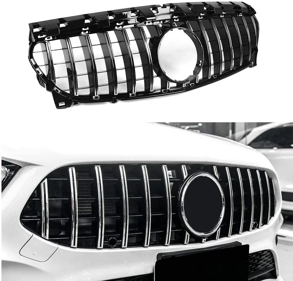 توری جلو پنجره سپر مناسب برای مرسدس بنز کلاس CLA W117 مدل CLA180 CLA200 CLA250 CLA45 AMG سال های 2016-2019 (مشکی) توری جلو پنجره سپر مناسب برای مرسدس بنز کلاس CLA W117 مدل CLA180 CLA200 CLA250 CLA45 AMG سال های 2016-2019 (مشکی)