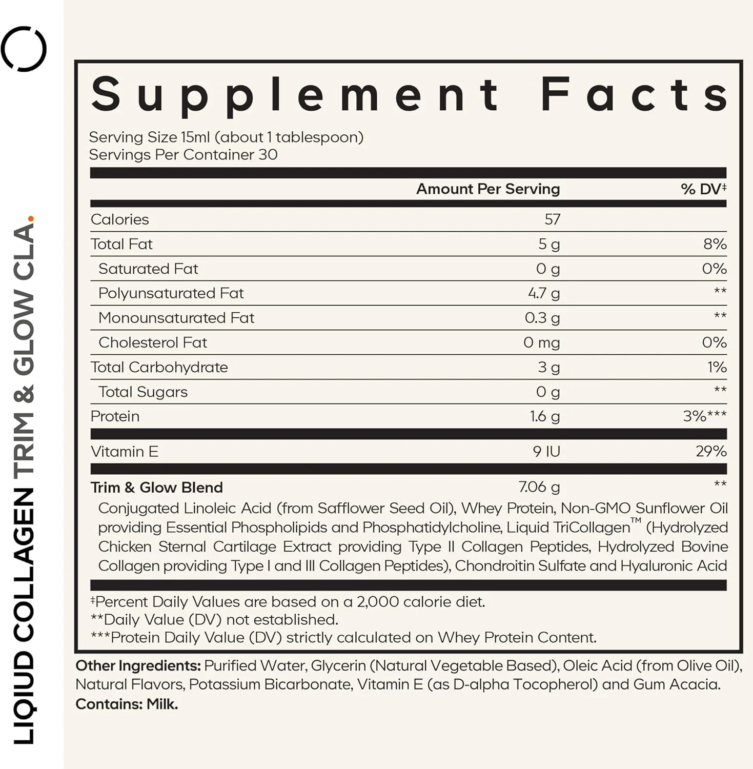 مکمل کلاژن مایع Codeage Beauty Trim & Glow، پپتیدهای کلاژن لیپوزومی با طعم شکلات، CLA اسید لینولئیک مزدوج، اسید هیالورونیک، ویتامین E، هیدرولیز شده، غیر GMO، 15.22 مکمل کلاژن مایع Codeage Beauty Trim & Glow، پپتیدهای کلاژن لیپوزومی با طعم شکلات، CLA اسید لینولئیک مزدوج، اسید هیالورونیک، ویتامین E، هیدرولیز شده، غیر GMO، 15.22