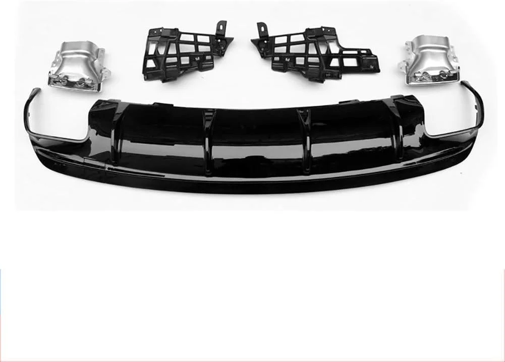 مناسب برای W117 CLA250 CLA45AMG مدل 2016-2018 دیفیوزر عقب چهار خروجی اگزوز و اسپویلر عقب مناسب برای W117 CLA250 CLA45AMG مدل 2016-2018 دیفیوزر عقب چهار خروجی اگزوز و اسپویلر عقب