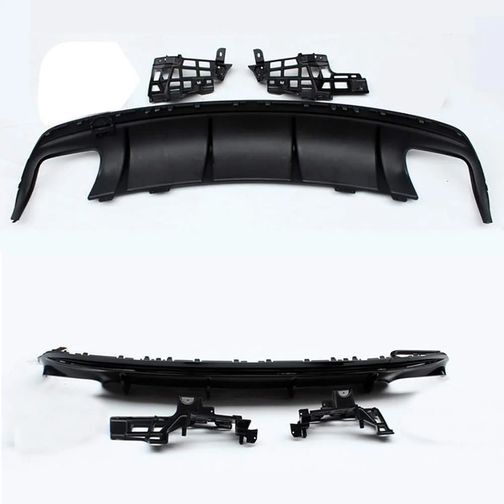 مناسب برای W117 CLA250 CLA45AMG مدل 2016-2018 دیفیوزر عقب چهار خروجی اگزوز و اسپویلر عقب مناسب برای W117 CLA250 CLA45AMG مدل 2016-2018 دیفیوزر عقب چهار خروجی اگزوز و اسپویلر عقب