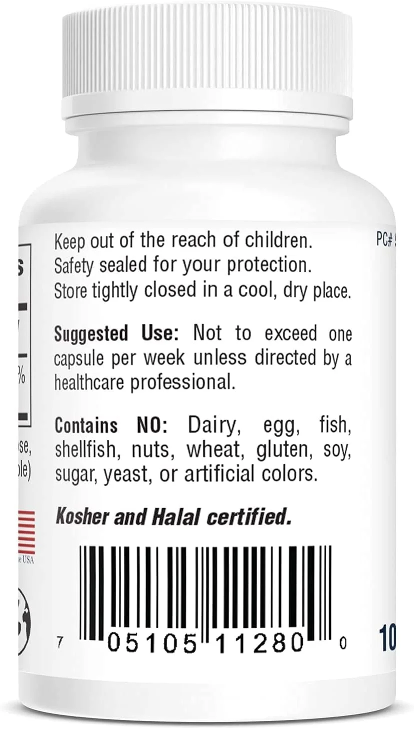 بیو-تک فارماکال ویتامین D3 (D3-50 50k IU، تعداد 100 گیاهی)