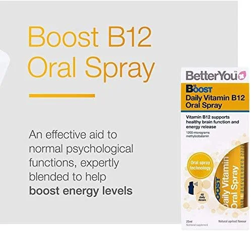 مجموعه کامل سلامتی BetterYou: اسپری خوراکی ویتامین B12 + ویتامین DLux3000 + مولتی ویتامین (3 عددی)