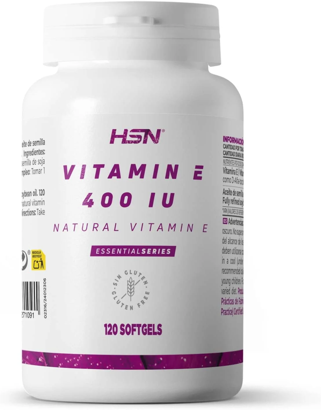 ویتامین ای 400IU | 100 سافت ژل | غلظت بالا. در محیط لیپیدی. ویتامین محلول در چربی.