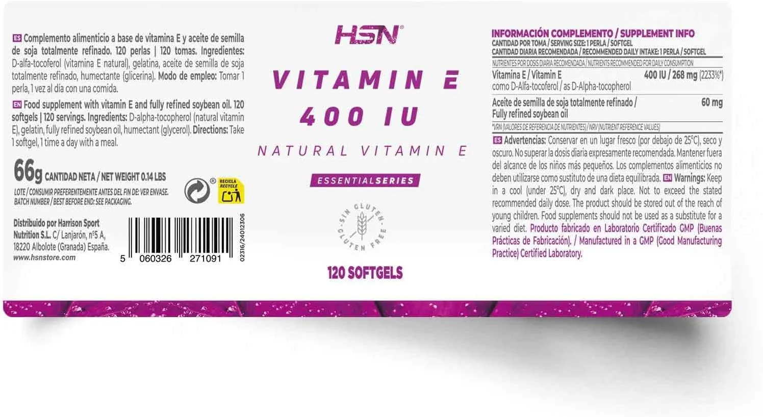 ویتامین ای 400IU | 100 سافت ژل | غلظت بالا. در محیط لیپیدی. ویتامین محلول در چربی. ویتامین ای 400IU | 100 سافت ژل | غلظت بالا. در محیط لیپیدی. ویتامین محلول در چربی.