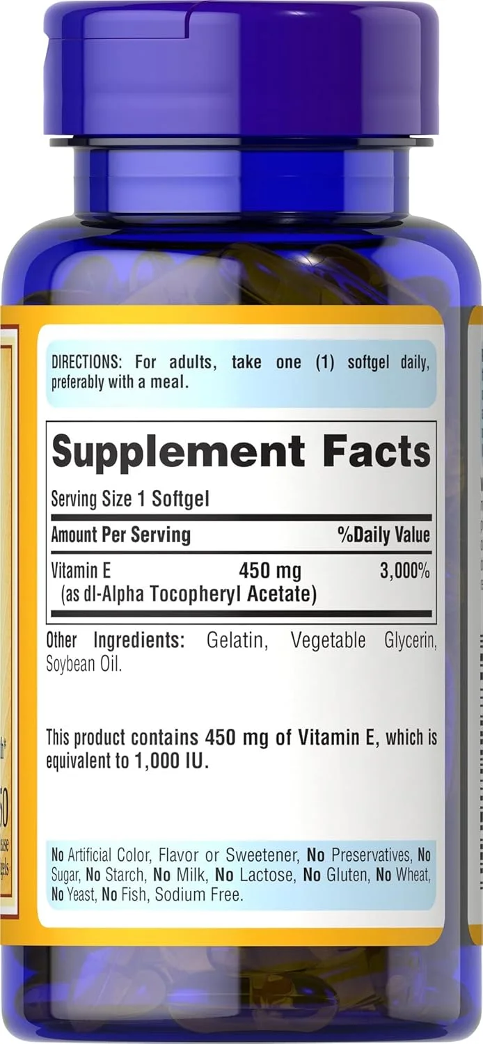 ویتامین ای 1000 واحد بین المللی پیوریتنز پراید 50 سافت ژل ویتامین ای 1000 واحد بین المللی پیوریتنز پراید 50 سافت ژل