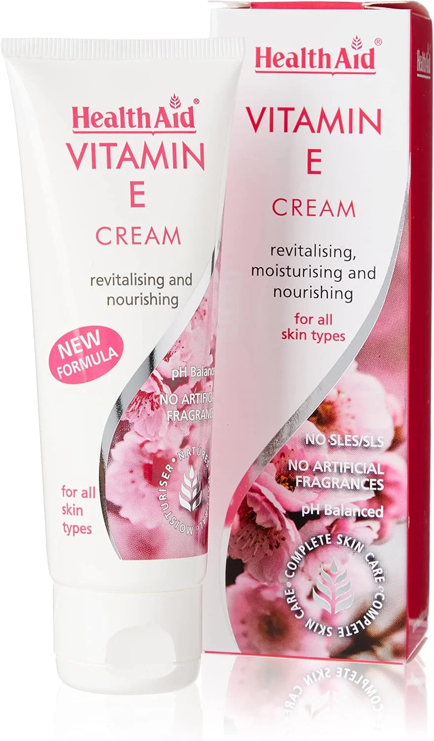 کرم ویتامین ای HealthAid حجم ۷۵ میلی لیتر