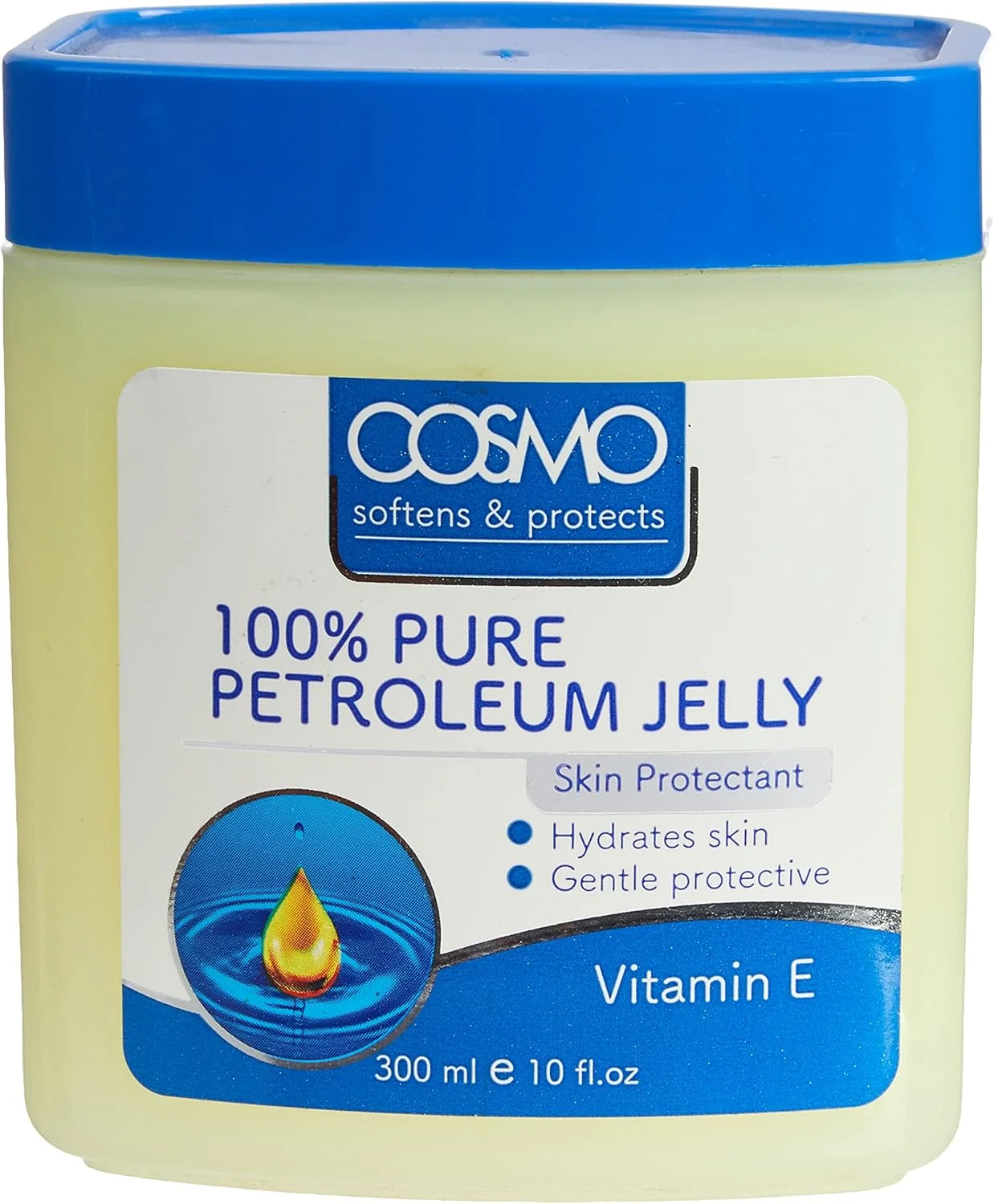 وازلین خالص کاسمو حاوی ویتامین ای 300 میلی لیتر