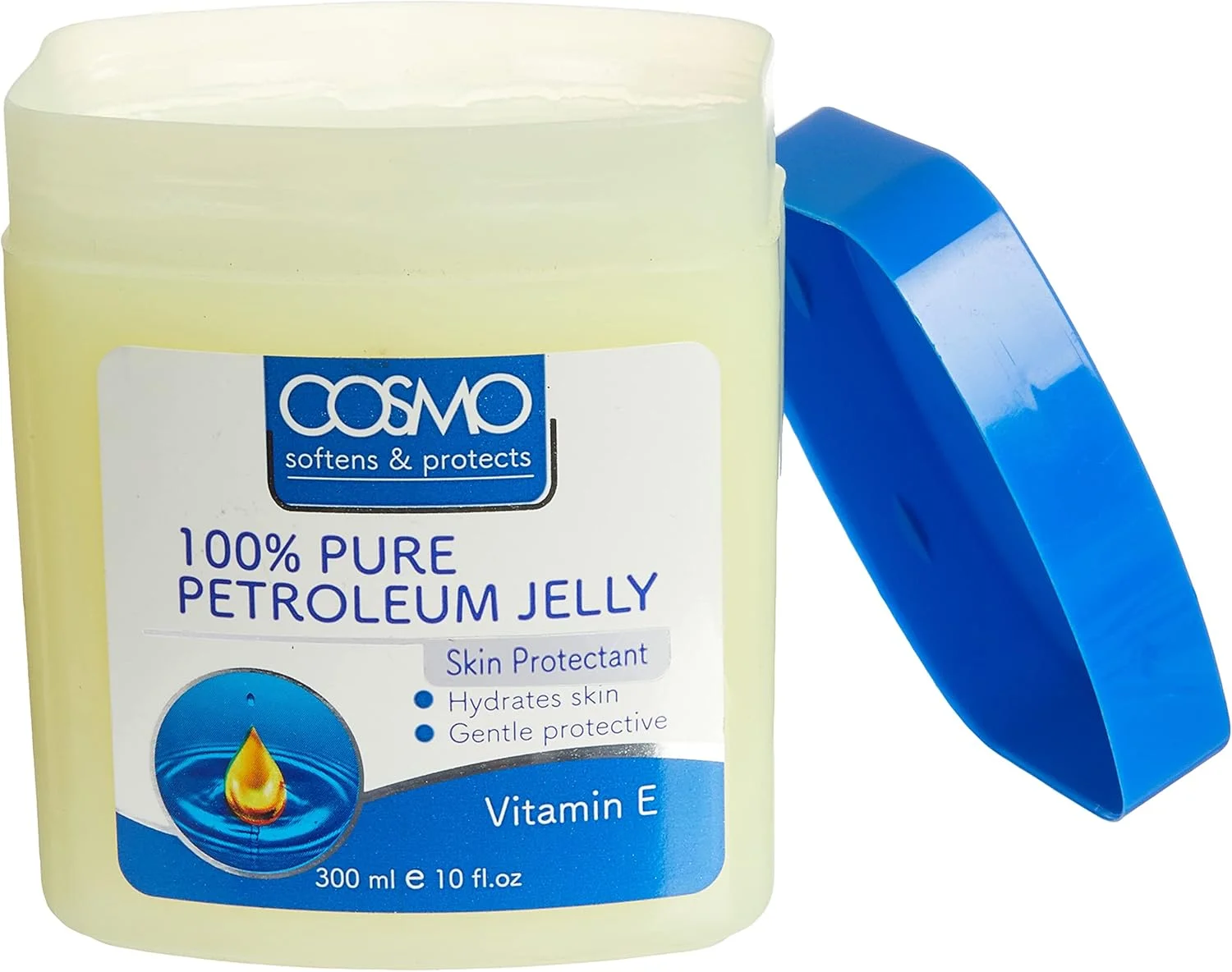 وازلین خالص کاسمو حاوی ویتامین ای 300 میلی لیتر