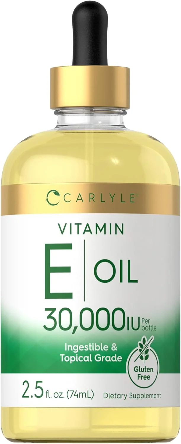 روغن ویتامین ای کارلایل | 30000 واحد بین المللی | 74 میلی لیتر | مناسب مصرف خوراکی و موضعی | مرطوب کننده پوست | مکمل گیاهی، غیر تراریخته و بدون گلوتن روغن ویتامین ای کارلایل | 30000 واحد بین المللی | 74 میلی لیتر | مناسب مصرف خوراکی و موضعی | مرطوب کننده پوست | مکمل گیاهی، غیر تراریخته و بدون گلوتن