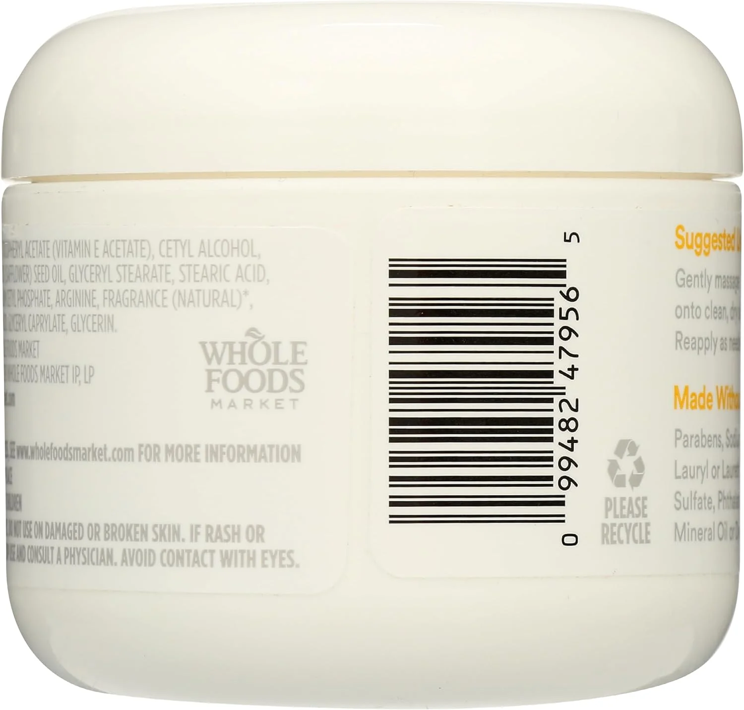 کرم ویتامین ای 365 از Whole Foods Market، 28000 واحد بین المللی، 4 اونس