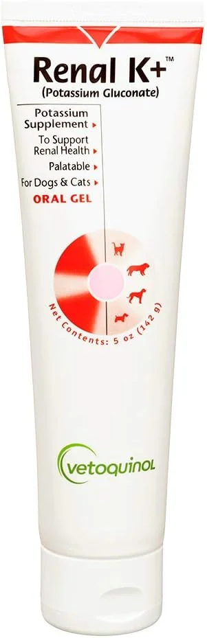 ژل پتاسیم رنال K وتوکوئینول 150 میلی لیتر