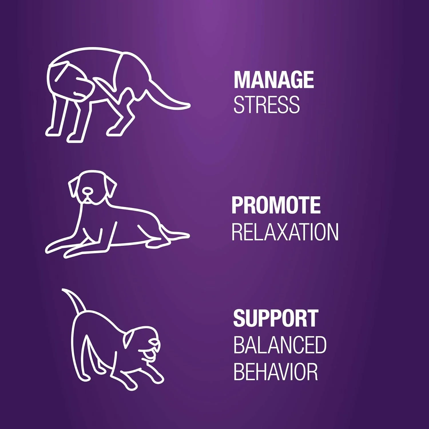 مکمل آرام بخش سگ VetIQ، تشویقی های نرم برای کاهش اضطراب، 90 عدد