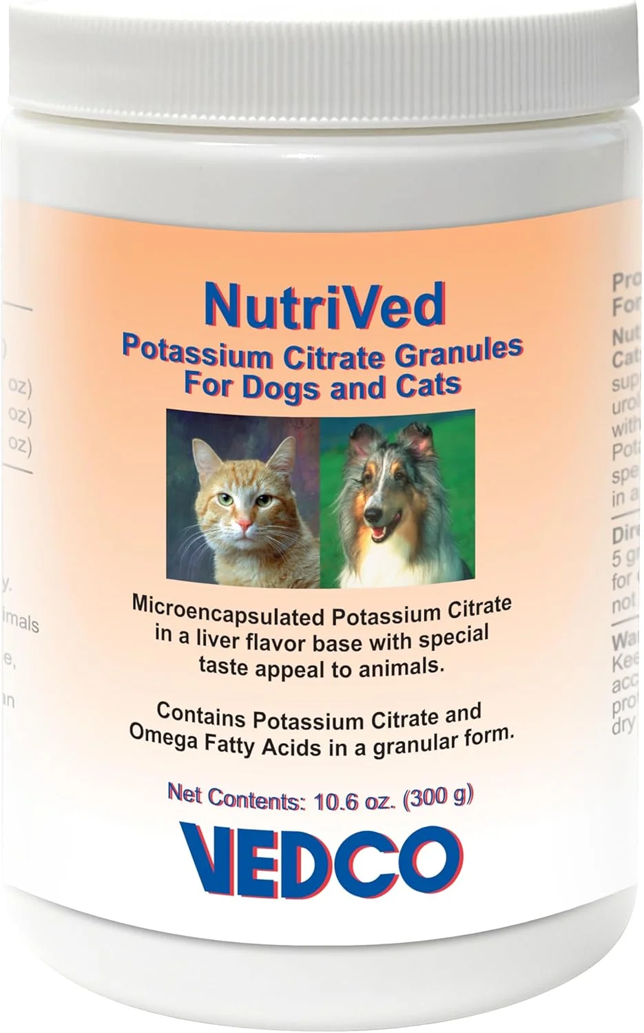 گرانول سیترات پتاسیم نوتری ودکو 300 گرم