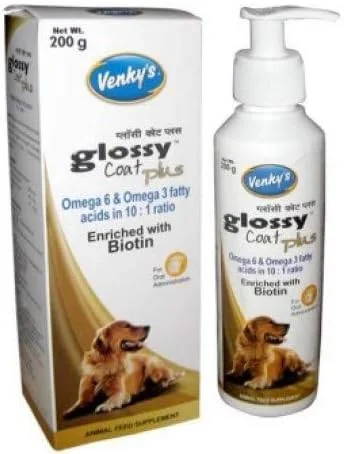 مکمل درخشان کننده پوشش موی حیوانات خانگی ونکیز پلاس - 200 گرمی از جولی اند کیوتی پتز