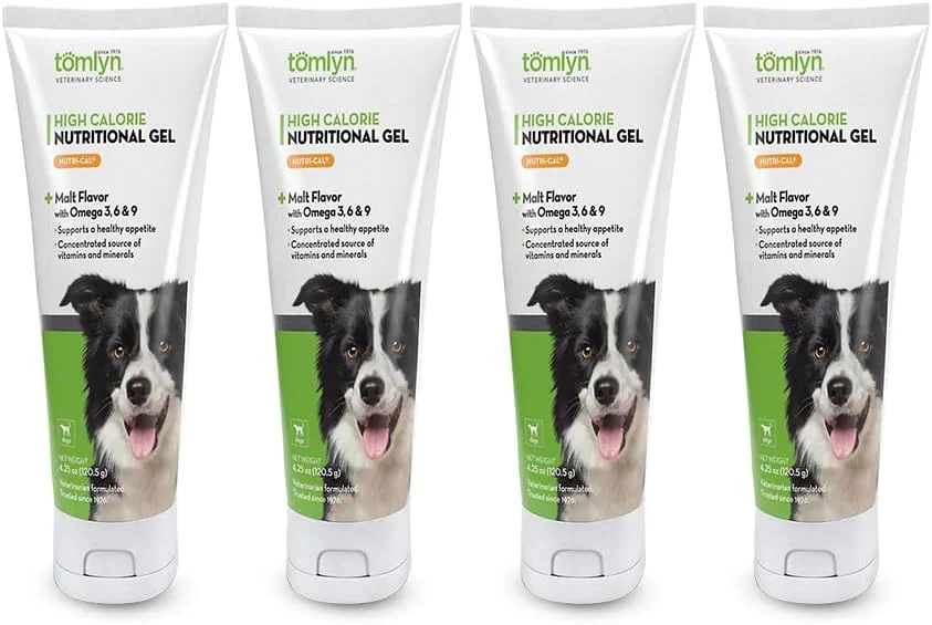 ژل مغذی پر کالری تاملین برای سگ ها، (نوتری-کال) 120 گرم (بسته 4 عددی)