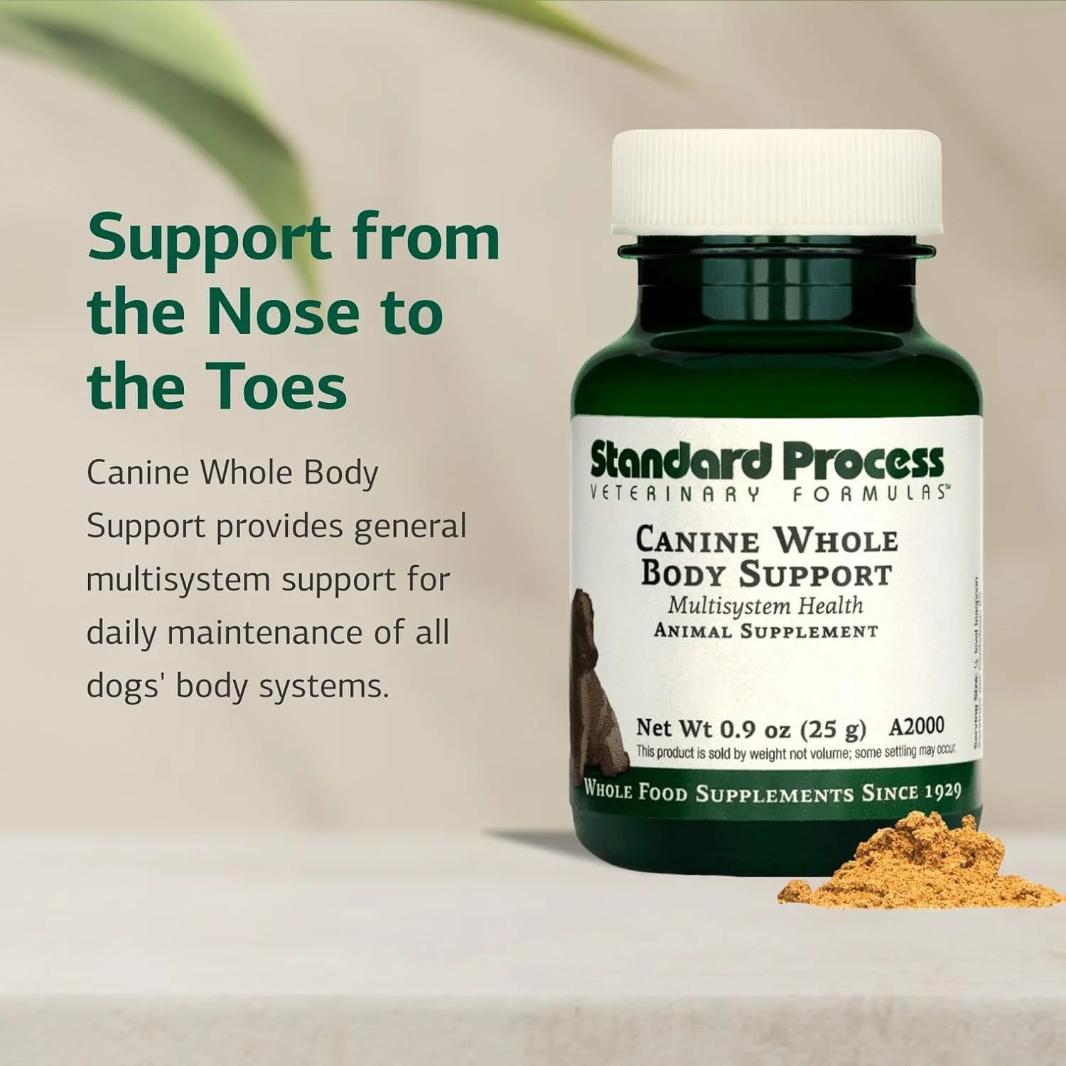 مکمل پشتیبانی کامل بدن سگ استاندارد پروسس - 25 گرم