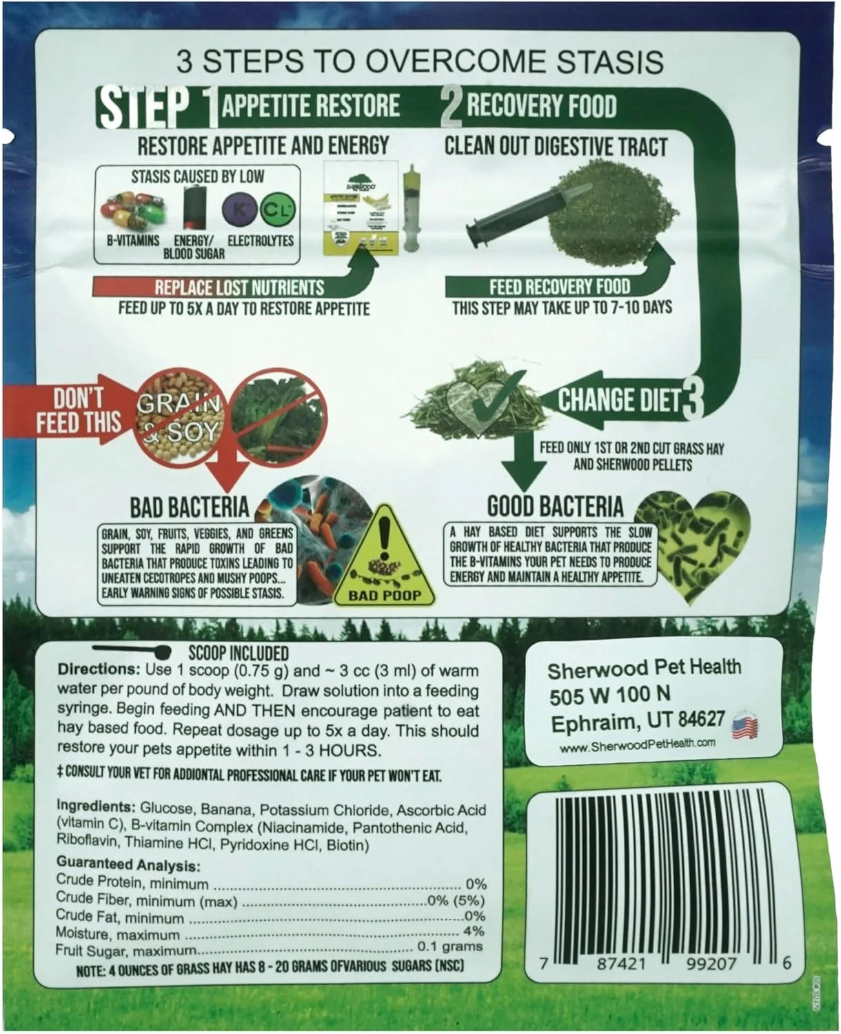 محلول خوراکی اشتها آور شروود پت هلث