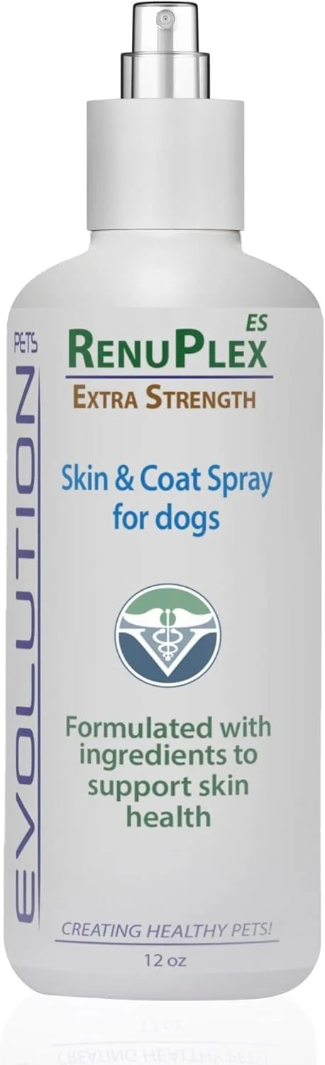 اسپری تقویت کننده پوست و مو سگ برای کمک به کنترل خارش، نقاط داغ و مشکلات پوستی.