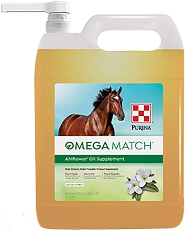 روغن گیاهی امگا مچ آهای فلاور پورینا برای تغذیه حیوانات - گالن