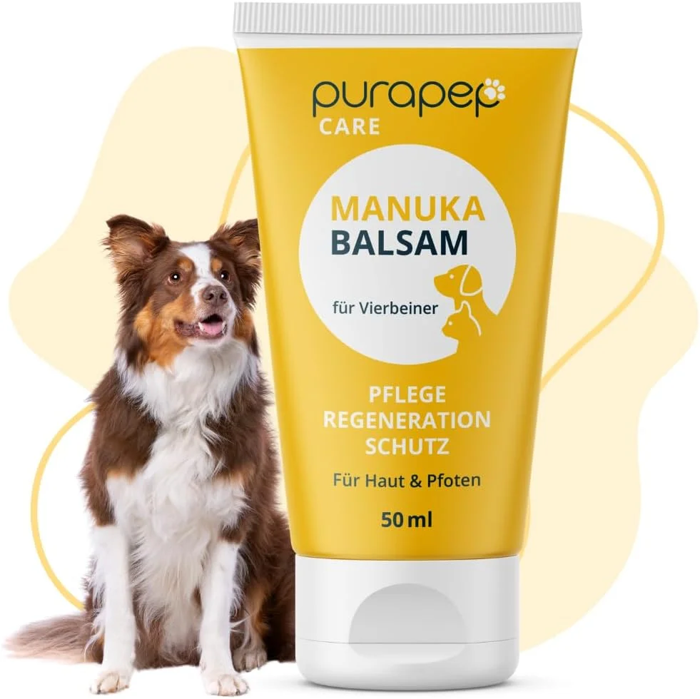 بالم مراقبتی مانوکا purapep Care - مراقبت، بازسازی و محافظت از پوست و پنجه های تحریک شده و آسیب دیده سگ ها و گربه های شما - 50 میلی لیتر