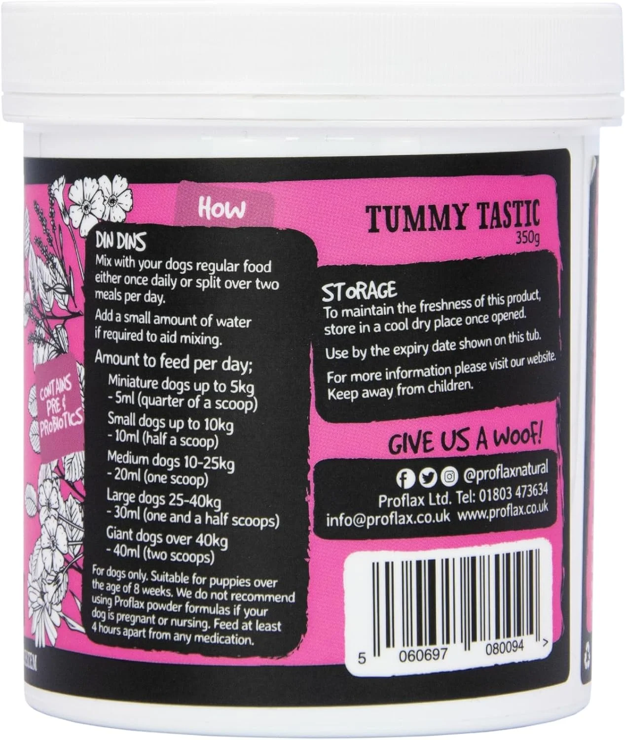 مکمل تقویت کننده معده 350 گرمی - مکمل های سگ برای حمایت از هضم و ایمنی - غنی از نارون لغزنده طبیعی، رازیانه، بابونه و قاصدک - پروبیوتیک ها برای سلامت روده