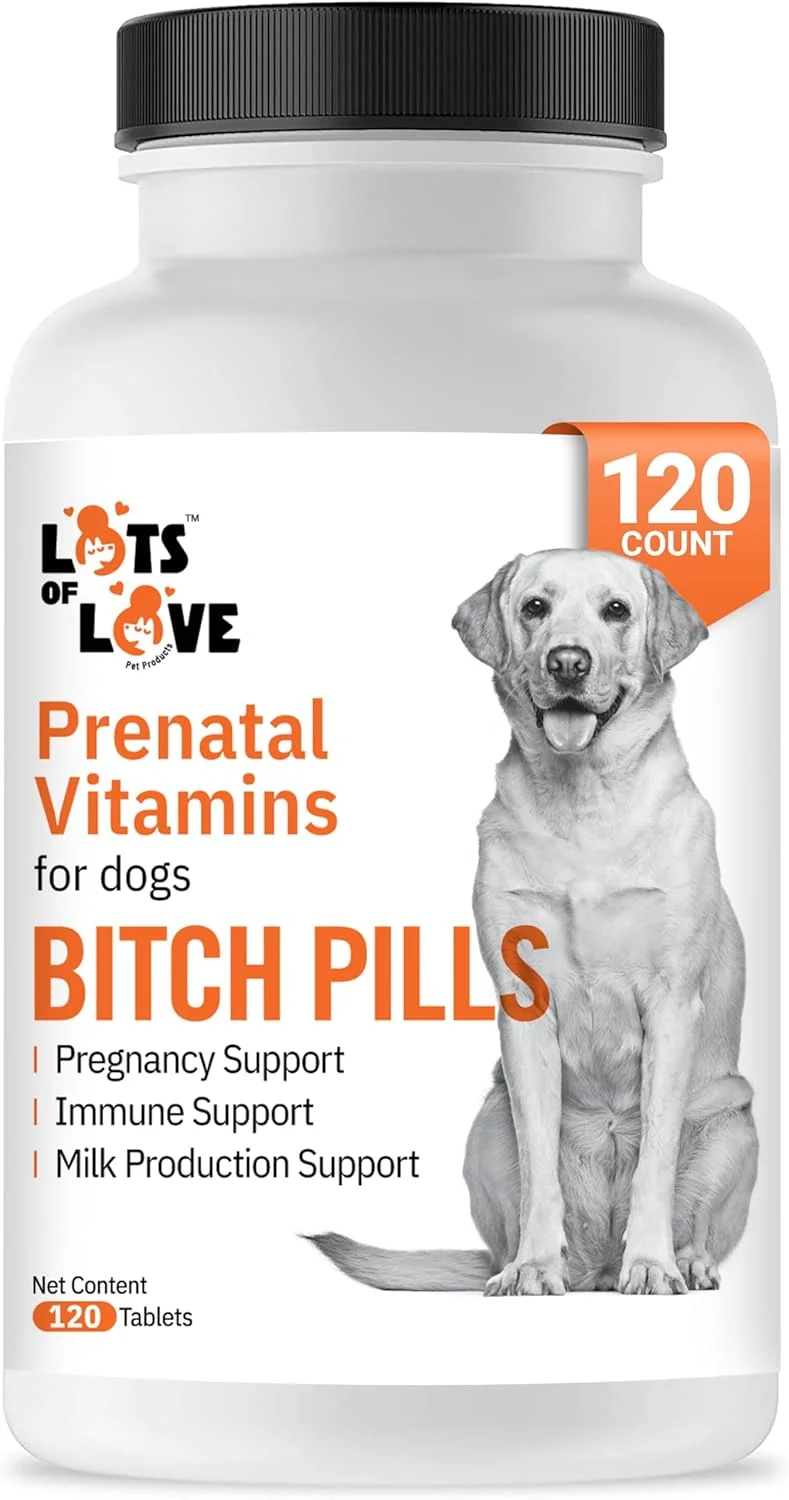 قرص | ویتامین های دوران بارداری سگ | ویتامین های دوران بارداری برای سگ ها | دوران بارداری برای سگ | Thomas Pet Earlier | 120 قرص