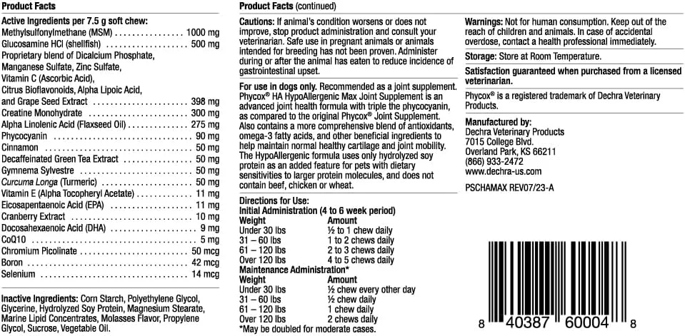 تشویقی نرم مفصل حاوی HA برای سگ ها، 90 عدد