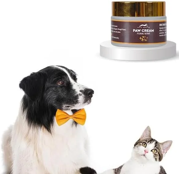 کرم گیاهی نرم کننده پنجه سگ پتز امپایر غنی شده با روغن بادام مناسب برای همه سگ ها و توله سگ ها (50 گرمی، بسته 2 عددی)