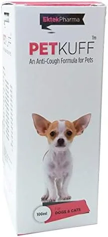 شربت سرفه حیوانات خانگی پت کاف 100 میلی لیتر (بسته 2 عددی)