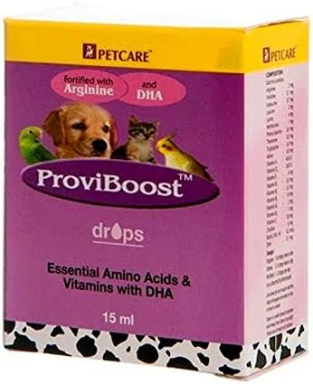 قطره های پروویبوست پت کر برای توله سگ ها و بچه گربه ها 15 میلی لیتر بسته 2 عددی