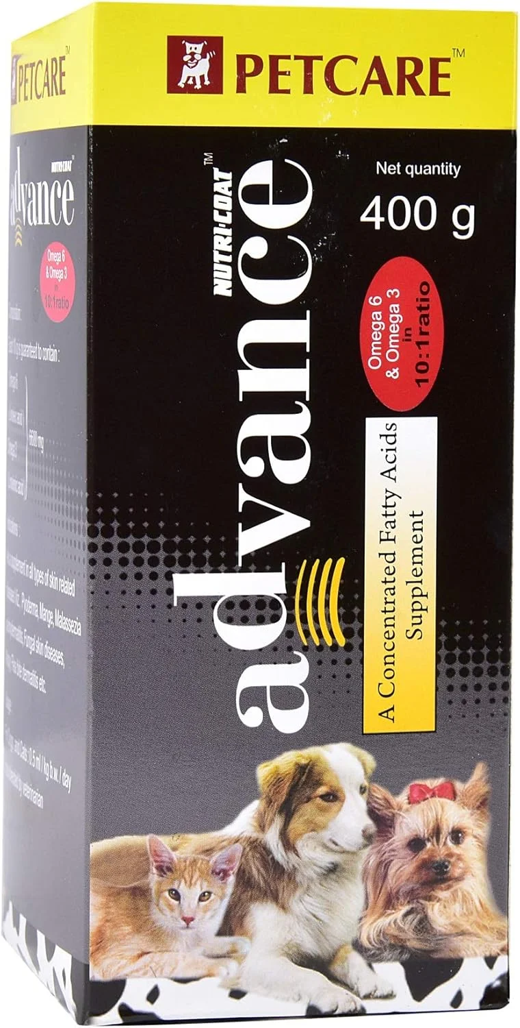 مکمل اسیدهای چرب متمرکز پیشرفته پت کر نوتری‌کوت ۴۰۰ گرم